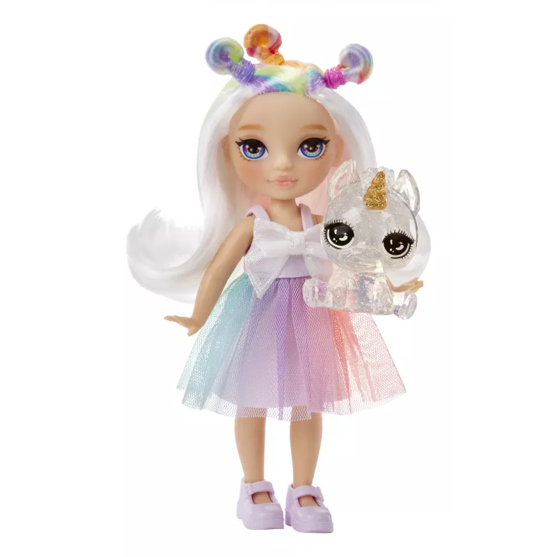 Rainbow High Littles Dolls- Opal (Rainbow), Lalka modowa, Kobieta, 4 lat(a), Chłopiec/Dziewczynka, 13,9 mm, Wielokolorowy