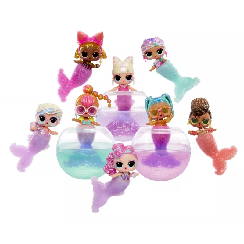 L.O.L. Surprise Mermaids Tots - Stwórz własne ogony zmieniające kolor