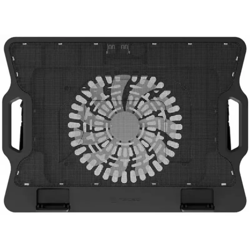 Podkładka chłodząca do laptopa NATEC DIPPER 2 na 17,3 cala (43,9 cm), 1 wentylator 18 cm, 650 obr./min, USB, czarna