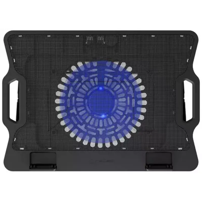 Podkładka chłodząca do laptopa NATEC DIPPER 2 na 17,3 cala (43,9 cm), 1 wentylator 18 cm, 650 obr./min, USB, czarna