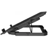 Podkładka chłodząca do laptopa NATEC DIPPER 2 na 17,3 cala (43,9 cm), 1 wentylator 18 cm, 650 obr./min, USB, czarna