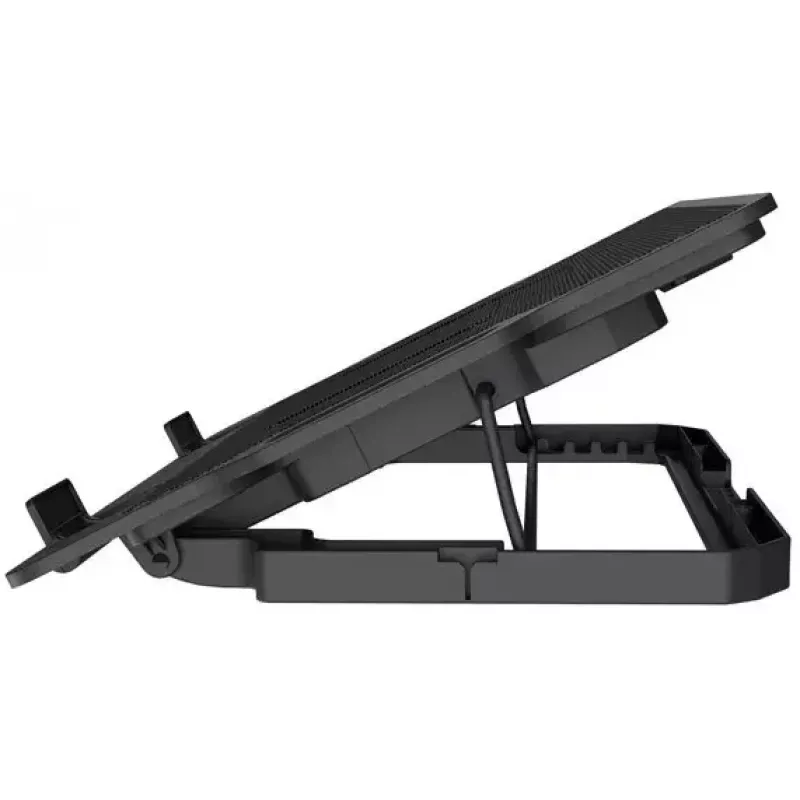 Podkładka chłodząca do laptopa NATEC DIPPER 2 na 17,3 cala (43,9 cm), 1 wentylator 18 cm, 650 obr./min, USB, czarna