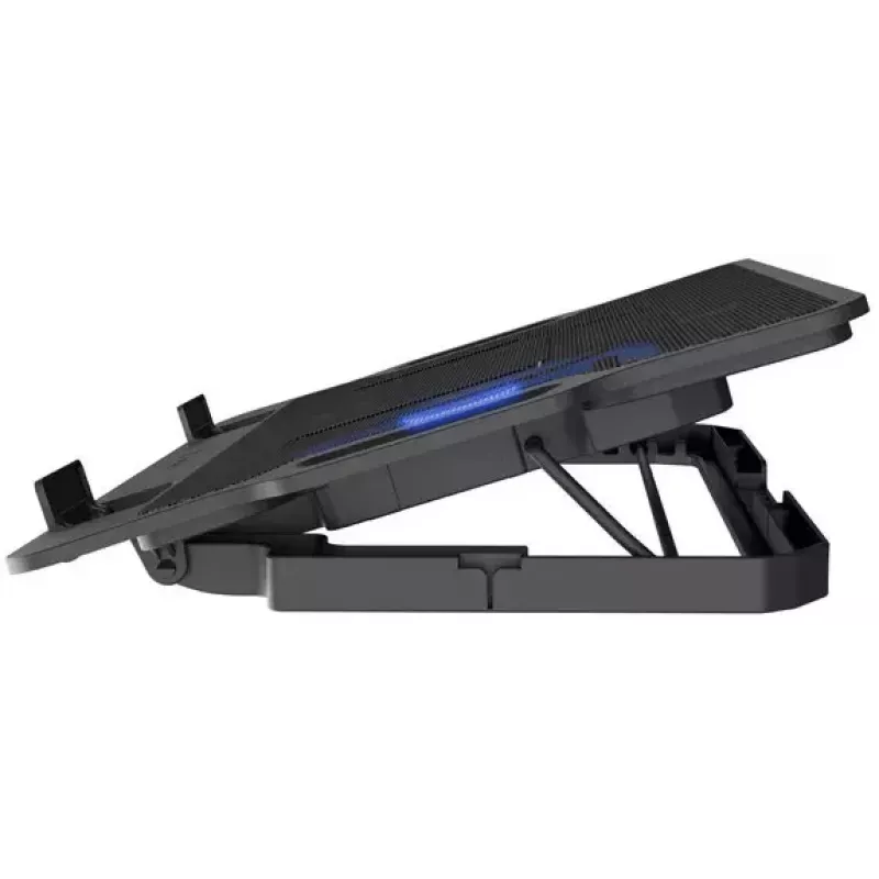 Podkładka chłodząca do laptopa NATEC DIPPER 2 na 17,3 cala (43,9 cm), 1 wentylator 18 cm, 650 obr./min, USB, czarna