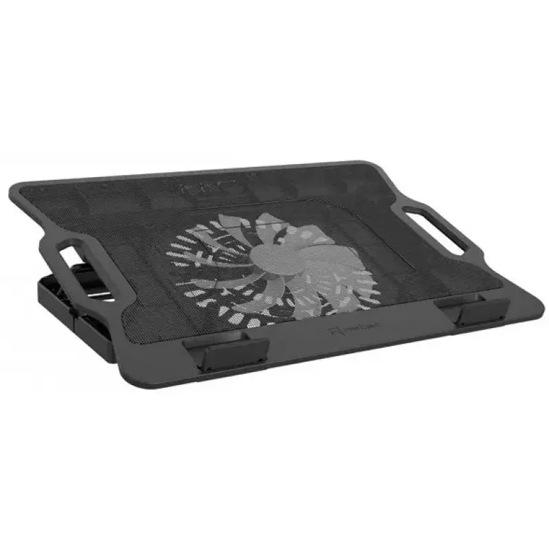 Podkładka chłodząca do laptopa NATEC DIPPER 2 na 17,3 cala (43,9 cm), 1 wentylator 18 cm, 650 obr./min, USB, czarna