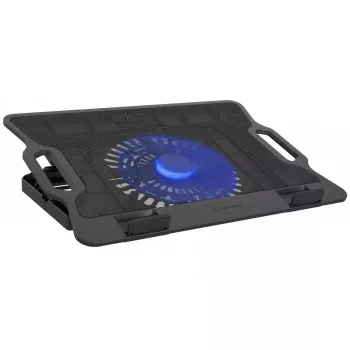 Podkładka chłodząca do laptopa NATEC DIPPER 2 na 17,3 cala (43,9 cm), 1 wentylator 18 cm, 650 obr./min, USB, czarna