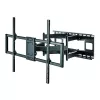 Techly cienki Wall Bracket for 60-120 inch LCD LED TV Czarny Maximum weight capacity 120 kg