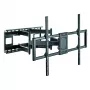Techly cienki Wall Bracket for 60-120 inch LCD LED TV Czarny Maximum weight capacity 120 kg