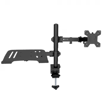Techly ICA-LCD 174NB uchwyt / stojak do monitora 81,3 cm (32 cale) Biurkowy Czarny