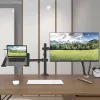 Techly ICA-LCD 174NB uchwyt / stojak do monitora 81,3 cm (32 cale) Biurkowy Czarny
