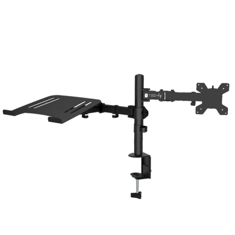 Techly ICA-LCD 174NB uchwyt / stojak do monitora 81,3 cm (32 cale) Biurkowy Czarny