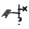 Techly ICA-LCD 174NB uchwyt / stojak do monitora 81,3 cm (32 cale) Biurkowy Czarny