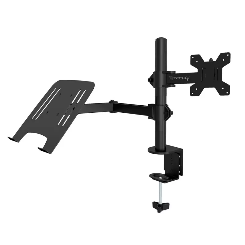 Techly ICA-LCD 174NB uchwyt / stojak do monitora 81,3 cm (32 cale) Biurkowy Czarny