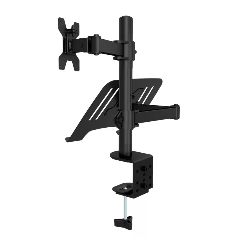 Techly ICA-LCD 174NB uchwyt / stojak do monitora 81,3 cm (32 cale) Biurkowy Czarny