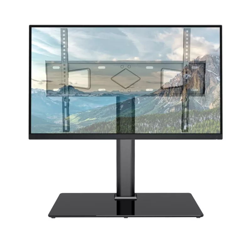Techly ICA-LCD S07L uchwyt/stojak pod telewizor 165,1 cm (65 cali) Czarny