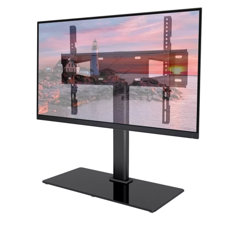 Techly ICA-LCD S07L uchwyt/stojak pod telewizor 165,1 cm (65 cali) Czarny