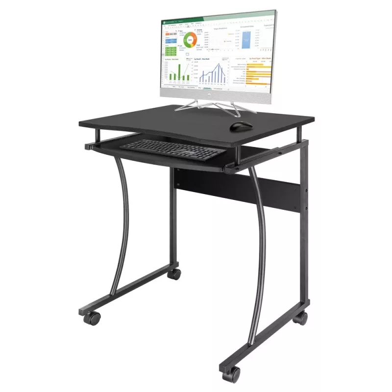 Biurko komputerowe Techly ICA-TB 131B czarne