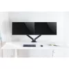 Techly ICA-LCD 462B uchwyt biurkowy na monitor, sprężyna gazowa, 17–32 cali (43,2–81,3 cm), 9 kg, VESA 75x75/100x100, czarny