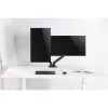 Techly ICA-LCD 462B uchwyt biurkowy na monitor, sprężyna gazowa, 17–32 cali (43,2–81,3 cm), 9 kg, VESA 75x75/100x100, czarny