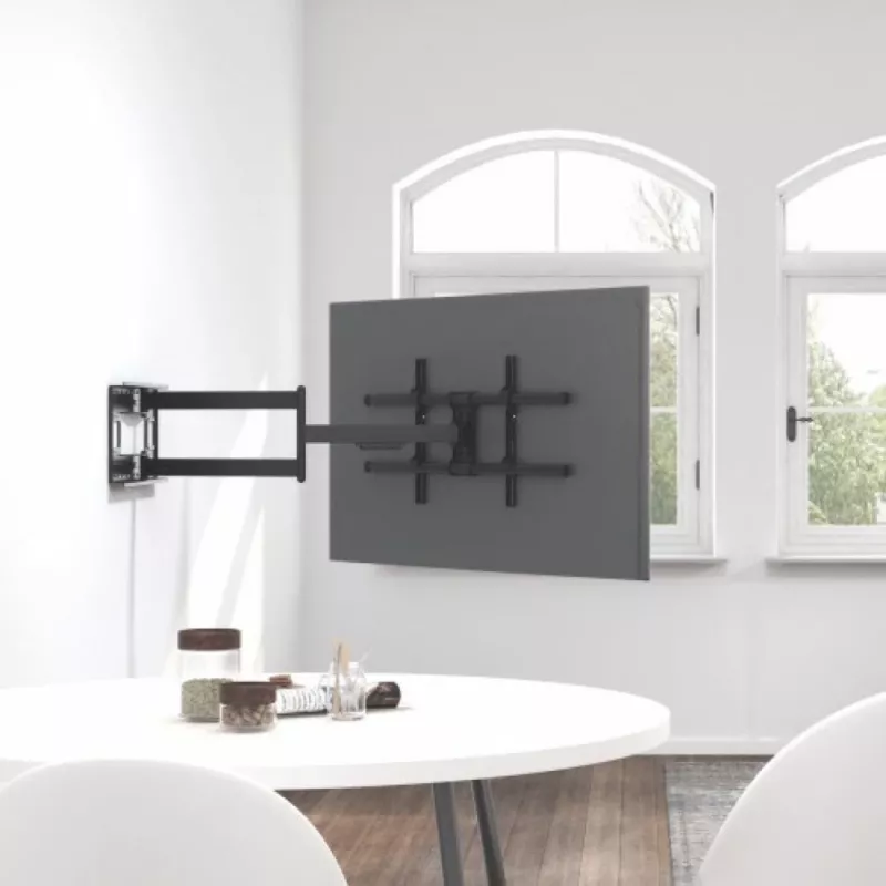 Techly ICA-PLB 490 Uchwyt/stojak TV 2,03 m (80 cali) czarny