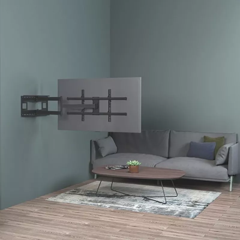 Techly ICA-PLB 490 Uchwyt/stojak TV 2,03 m (80 cali) czarny