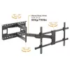 Techly ICA-PLB 490 Uchwyt/stojak TV 2,03 m (80 cali) czarny