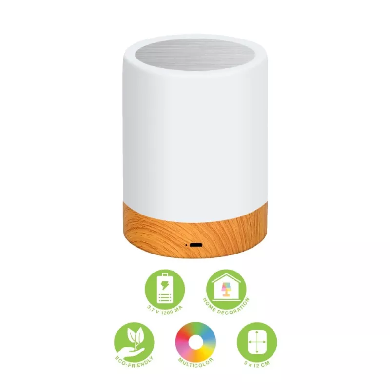 Lampa stołowa Techly I-LED TOUCH 1.6 W biała LED sterowanie dotykowe