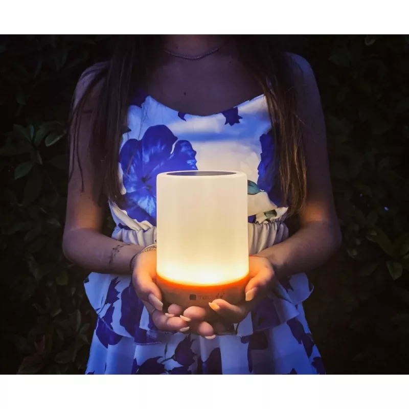 Lampa stołowa Techly I-LED TOUCH 1.6 W biała LED sterowanie dotykowe