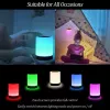 Lampa stołowa Techly I-LED TOUCH 1.6 W biała LED sterowanie dotykowe