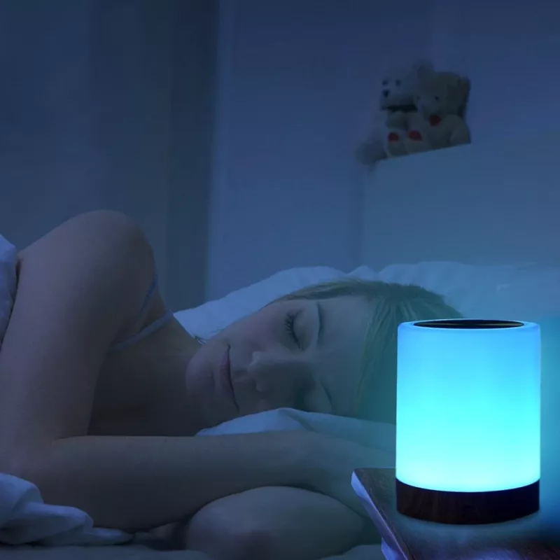 Lampa stołowa Techly I-LED TOUCH 1.6 W biała LED sterowanie dotykowe