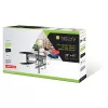 Techly 40-65 Ultra cienki Full Motion LCD uchwyt do montażu na ścianie do telewizora, czarny ICA-PLB 171L