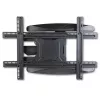 Techly 40-65 Ultra cienki Full Motion LCD uchwyt do montażu na ścianie do telewizora, czarny ICA-PLB 171L