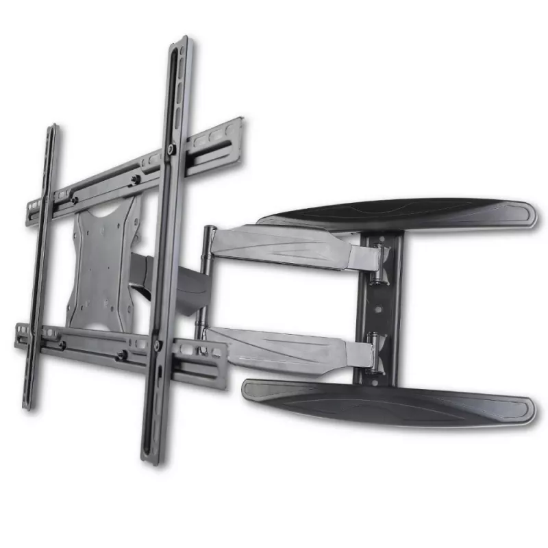 Techly 40-65 Ultra cienki Full Motion LCD uchwyt do montażu na ścianie do telewizora, czarny ICA-PLB 171L