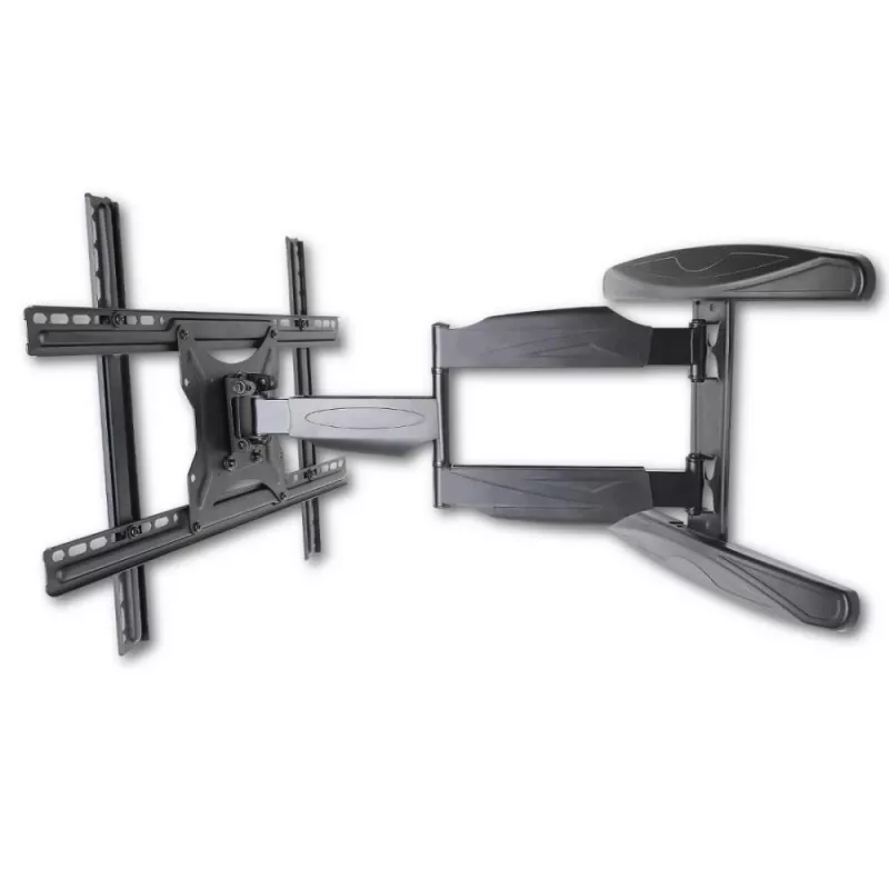 Techly 40-65 Ultra cienki Full Motion LCD uchwyt do montażu na ścianie do telewizora, czarny ICA-PLB 171L