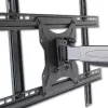 Techly 40-65 Ultra cienki Full Motion LCD uchwyt do montażu na ścianie do telewizora, czarny ICA-PLB 171L