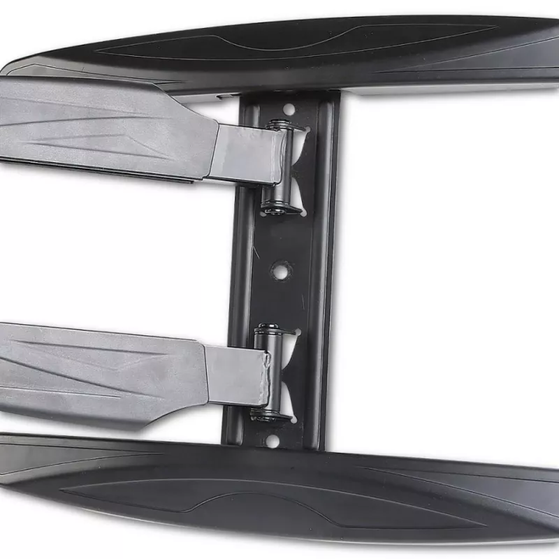 Techly 40-65 Ultra cienki Full Motion LCD uchwyt do montażu na ścianie do telewizora, czarny ICA-PLB 171L