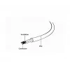 GEMBIRD Power Cord (C5), Schuko C5 VDE Approved - 1m