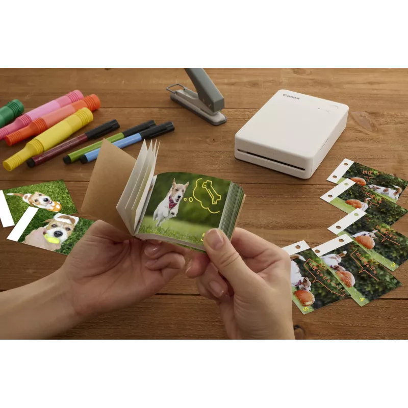 Canon SELPHY QX20 BK drukarka fotograficzna Sublimacja termiczna 287 x 287 DPI 2,8 cala x 3,3 cala (7,2x8,5cm) Wi-Fi