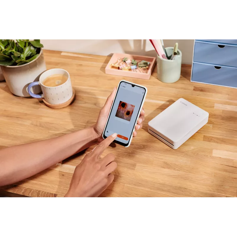 Canon SELPHY QX20 BK drukarka fotograficzna Sublimacja termiczna 287 x 287 DPI 2,8 cala x 3,3 cala (7,2x8,5cm) Wi-Fi