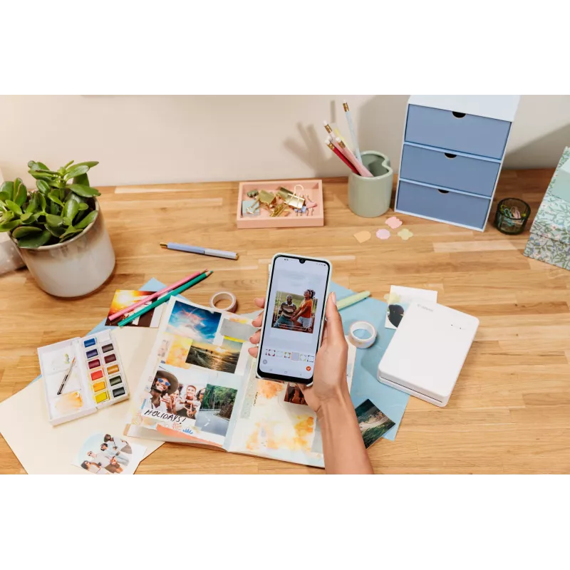 Canon SELPHY QX20 RD fotodrukarka Dye-sublimation 287 x 287 DPI 2,8 inch x 3,3 inch (7,2x8,5cm) Wi-Fi