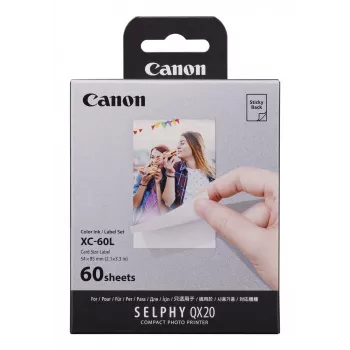 Canon XC-60L, sublimacja termiczna, 5.4x8.5 cm, 60 szt.