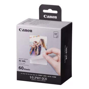 Canon XC-60L, sublimacja termiczna, 5.4x8.5 cm, 60 szt.