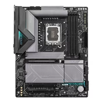 Płyta główna GIGABYTE Z890 EAGLE WIFI7 — obsługuje procesory Intel Core Ultra (serii 2), 14+1+2-fazowy VRM, do 8800 MHz DDR5 (OC), 1xPCIe 5.0 + 3xPCIe 4.0, Wi-Fi 7, LAN 2,5GbE, USB 4