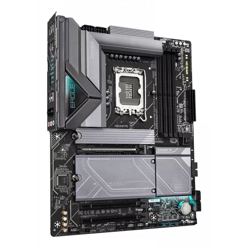 Płyta główna GIGABYTE Z890 EAGLE WIFI7 — obsługuje procesory Intel Core Ultra (serii 2), 14+1+2-fazowy VRM, do 8800 MHz DDR5 (OC), 1xPCIe 5.0 + 3xPCIe 4.0, Wi-Fi 7, LAN 2,5GbE, USB 4