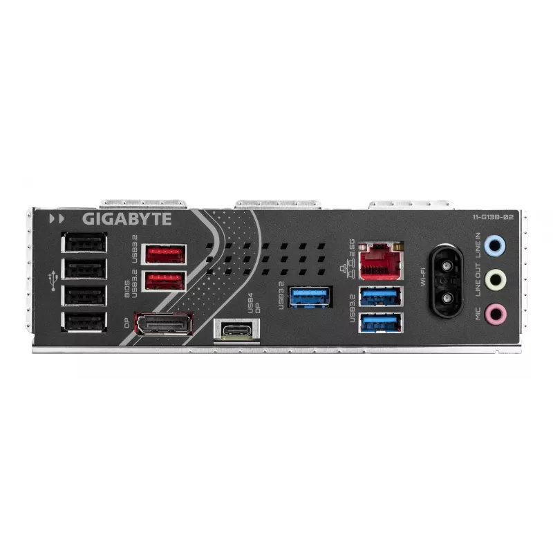 Płyta główna GIGABYTE Z890 EAGLE WIFI7 — obsługuje procesory Intel Core Ultra (serii 2), 14+1+2-fazowy VRM, do 8800 MHz DDR5 (OC), 1xPCIe 5.0 + 3xPCIe 4.0, Wi-Fi 7, LAN 2,5GbE, USB 4