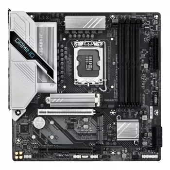 Płyta główna GIGABYTE Z890M GAMING X — obsługa procesorów Intel Core Ultra (Series 2), 8+1+2 faz VRM, do 8800 MHz DDR5 (OC), 1xPCIe 5.0 + 2xPCIe 4.0, LAN 2,5GbE, USB 3.2 Gen 1