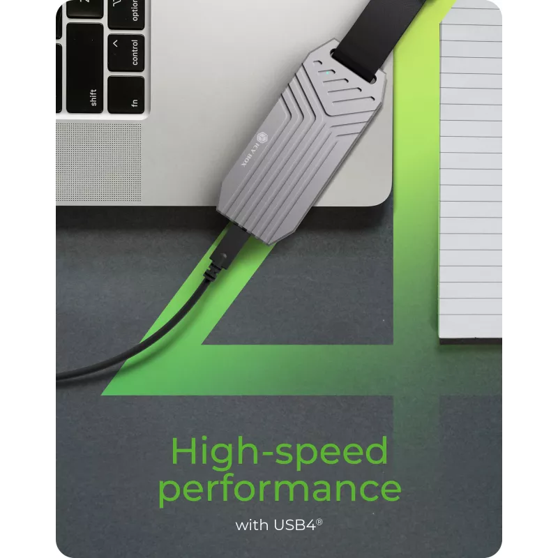 Obudowa SSD ICY BOX IB-1919M-C42 Srebrna M.2