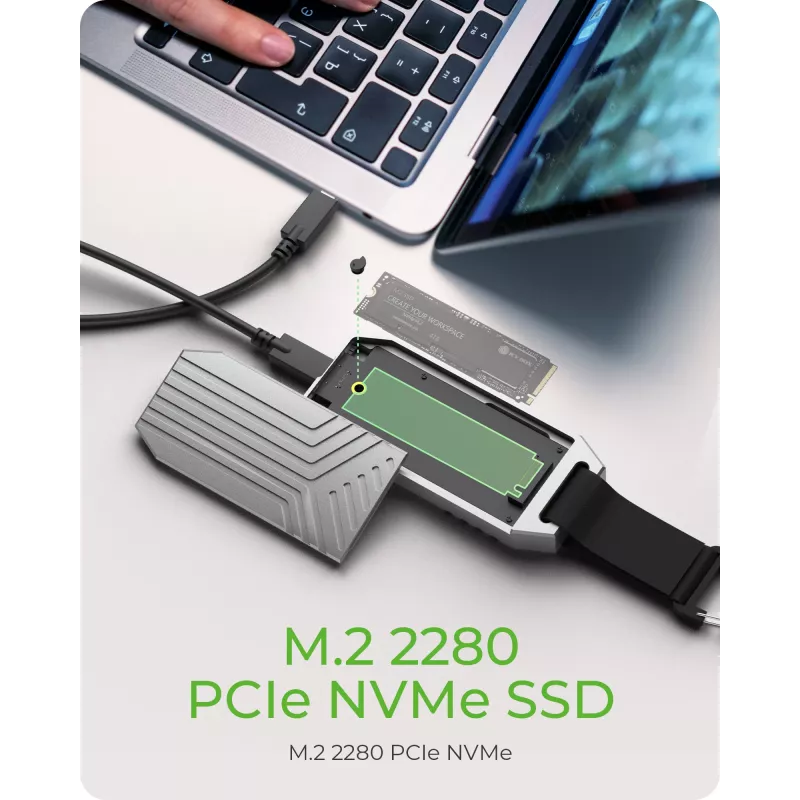 Obudowa SSD ICY BOX IB-1919M-C42 Srebrna M.2