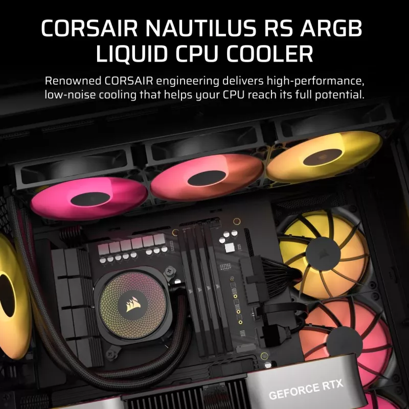 Chłodzenie procesora CORSAIR - Nautilus 360 Rs ArGB Liquid Cooler
