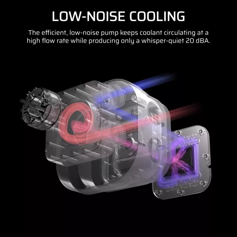 Chłodzenie procesora CORSAIR - Nautilus 360 Rs ArGB Liquid Cooler