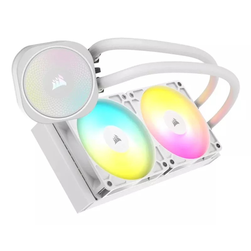 CORSAIR Nautilus 240 Rs ArGB Chłodzenie procesora typu All-in-one cieczowe Biały